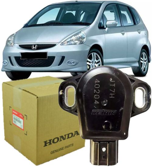 Sensor de Posição Borboleta Tps Fit 1.4 8V e 1.5 16V de 2003 À 2008 - Jt7h Original Keihin