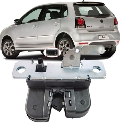 Fechadura Elétrica Tampa Porta Malas Polo Hatch de 2002 À 2014 - 6q6827505b