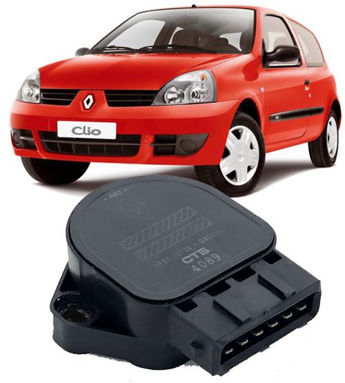Sensor Pedal Acelerador Tps Clio Kangoo 1.0 16V Scenic 1.6 16V - Cts4089 - Original