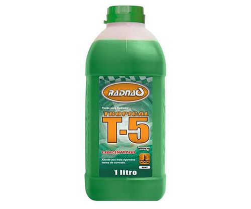 Fluido para Radiador Long Life Tropical T-5 Verde 1L - Radnaq