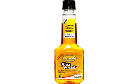 aditivo combustível flex potency 200ml       / CX / Radnaq