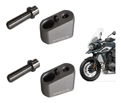 Riser Guidao Anker Recuado Tiger 1200 2019 Painel Tft