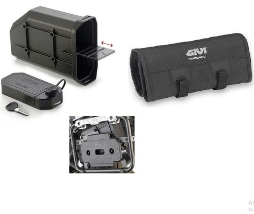 Combo Caixa Ferramenta + Bolsa Givi Bmw R1200/ 1250 Gs (suporte Givi Outback)