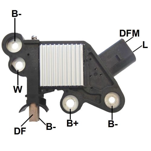 Regulador Voltagem Fiat Palio 2010 a 2011 - 838372 - GA339