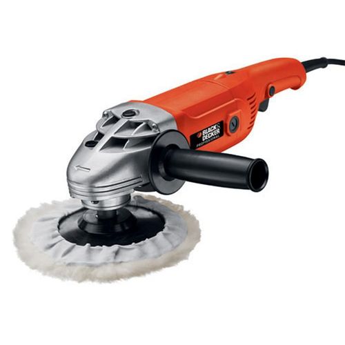 Lixadeira Politriz Angular 7" 1000A3000Rpm 1300W 110V Vel Variavel - Wp1500K-Br - Black&Decker