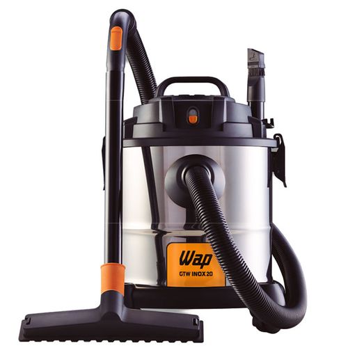 Aspirador De Po/Agua Profissional 1600W 20L 110V Gtw Inox 20 - Fw005405 - Wap