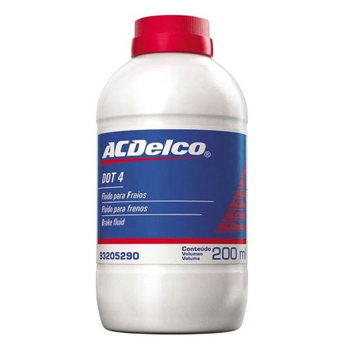 Óleo Fluído de Freio Dot4 ACDelco 200ml