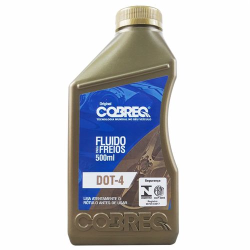 Óleo de Freio Dot4 Cobreq 500ml