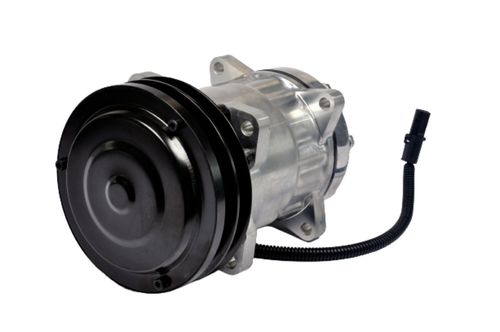 Compressor Sanden 7h15 (8 Orelhas) Case / New Holland 2v 12v Saida 12x12