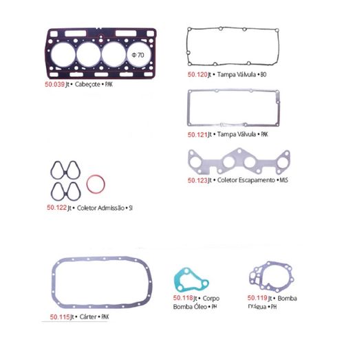 JT RET VAL CLIO 1.0 8V 501005 KANGO PATHWAY   Jogo