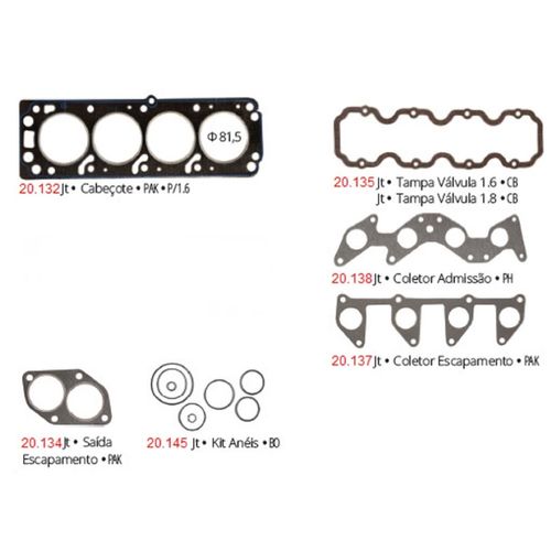 JT RET VAL MZ1.6 /86 201008 JT RETIF VAL MONZA 1.6 PATHWAY   PEÇA