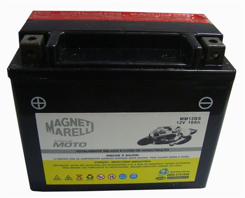 Bateria Magneti Marelli YTX12-BS Tdm850 Er5 Vrf750 Citycom 300