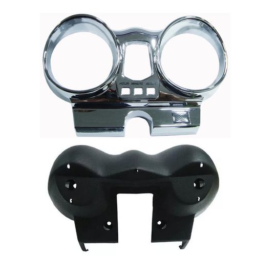 Carcaça Painel Cbx250 Twister 01/08 Inferior + Superior Cromado