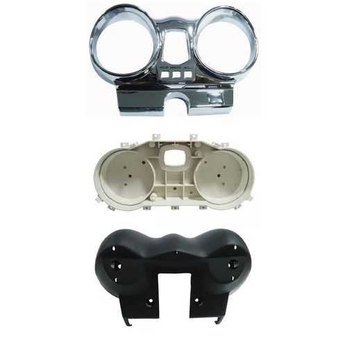 Carcaça Painel Cbx250 Twister 01/08 Inferior + Interna + Superior Cromado