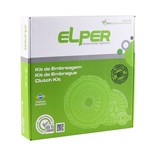 KIT DE EMBREAGEM GOL MOTOR AP 1.8 2.0 APÓS 1994... - 62281 - 80196