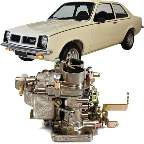 Carburador Chevette Marajo Chevy 1.4 à Alcool Mini Progressivo 450 de 1980 à 1982