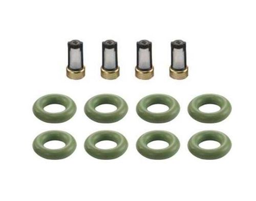 Kit Filtro Bico Injetor Palio 96- (Sist Bosch/Rochester) (4 Filtros) (8 Aneis) (Bico Azul) Ds