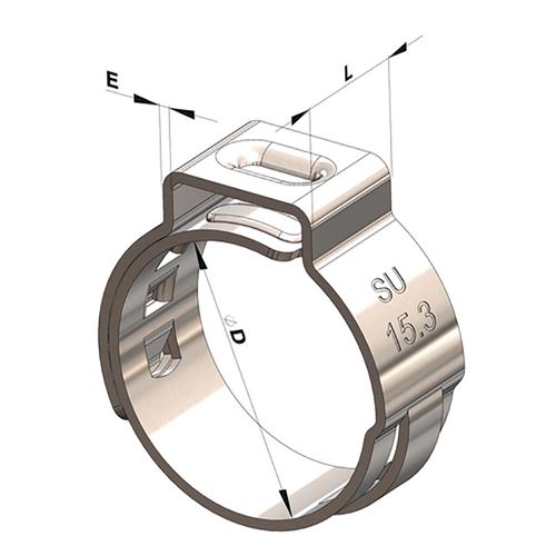 Abraçadeira Radial Diversos 14,3/16,8 Mm 1959 a 2021 - 168781 - ARI16807