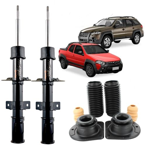Combo da Suspensão Dianteira Palio Adventure Locker 2008 até 2017 e Strada Sdventure Locker 2009 até 2016