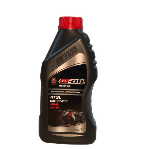 Óleo Lubrificante Mineral GT-Oil 4T SL 20W50 - 1L