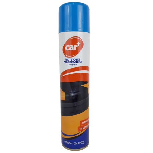 Protetor Spray de Polo de Bateria Car+ 300ml Antioxidante e Filme Protetor