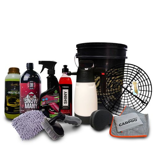 KIT DE LIMPEZA E CUIDADO PARA SEU CARRO