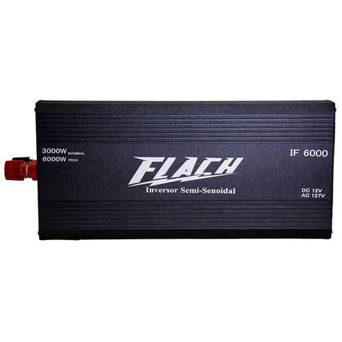 Inversor de Tensão IF6000 - 12v/127v - 3000W Nominal 6000W Pico