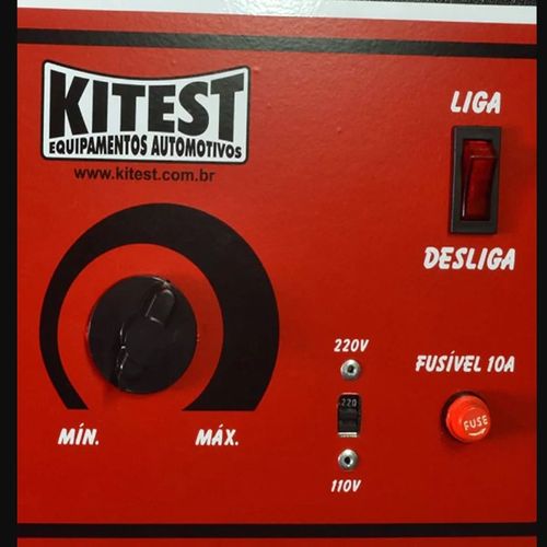 Carregador de Bateria Analógico Lento e Rápido 50A com Auxiliar de Partida