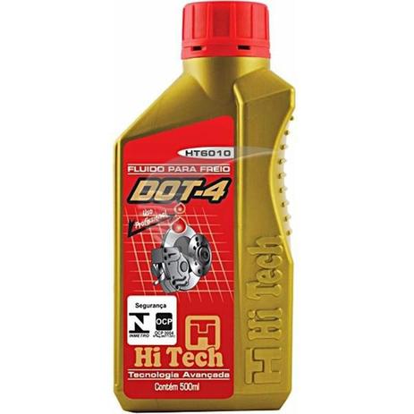 FLUIDO DE FREIO DOT4 (HI TECH) 500 ML - HT-6010