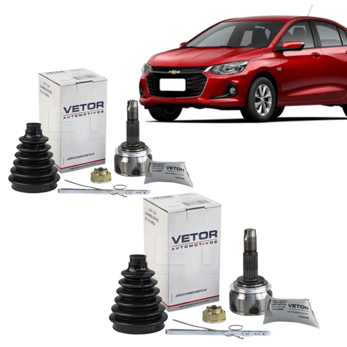 Par Junta Homocinética Chevrolet Cobalt Onix Sonic Spin