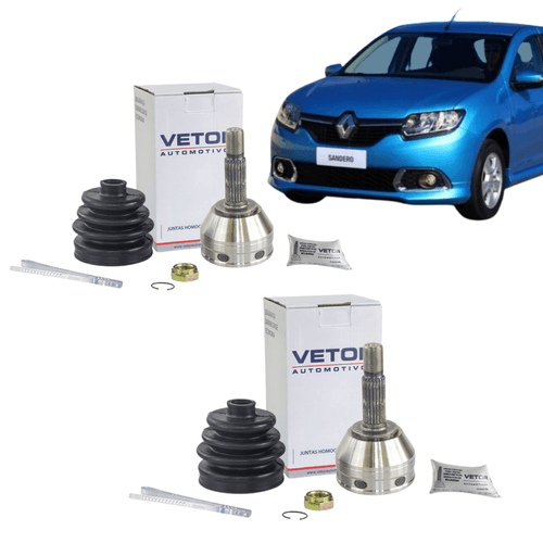 Par Junta Homocinética Renault Logan Sandero Clio