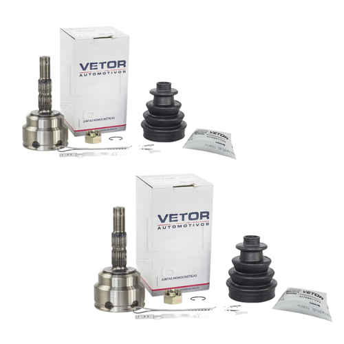 Par Junta Homocinética Chevrolet Meriva Novo Corsa Montana