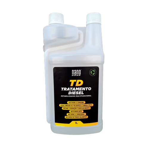 Nano Estabilizador Multifuncional para Combustíveis TD (Tratamento Diesel) - 1 Litro