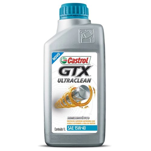 Oleo Castrol GTX Ultraclean 15W40 Semi Sintetico
