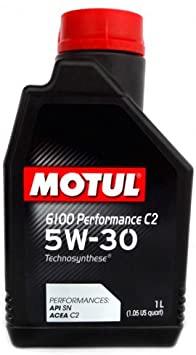 Oleo Motor 1 Litro 5W30 Motul Performance C2 6100