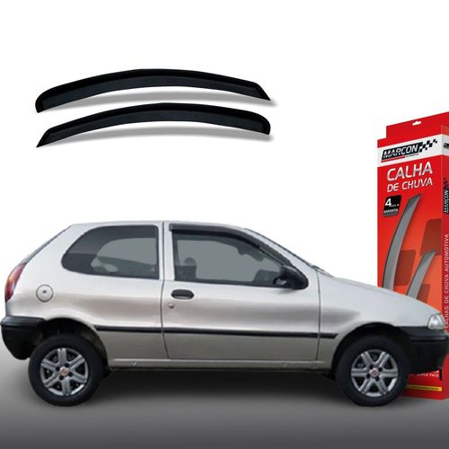 Calha de Chuva Palio até 2011 Strada até 2020 2 Portas Fiat Marçon