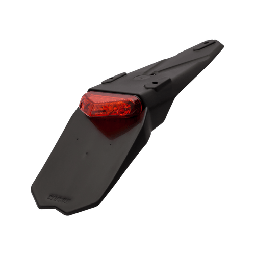 PORTA PLACA MANTIS PT/VM P/MOTOCICLETA